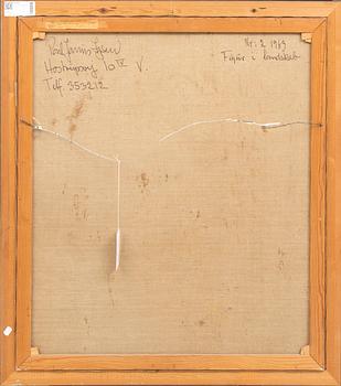 Poul Janus Ipsen, oil on canvas signed and dated 1963.