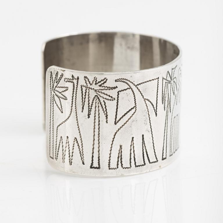 Sörlings silver bangle, Stockholm 1951.