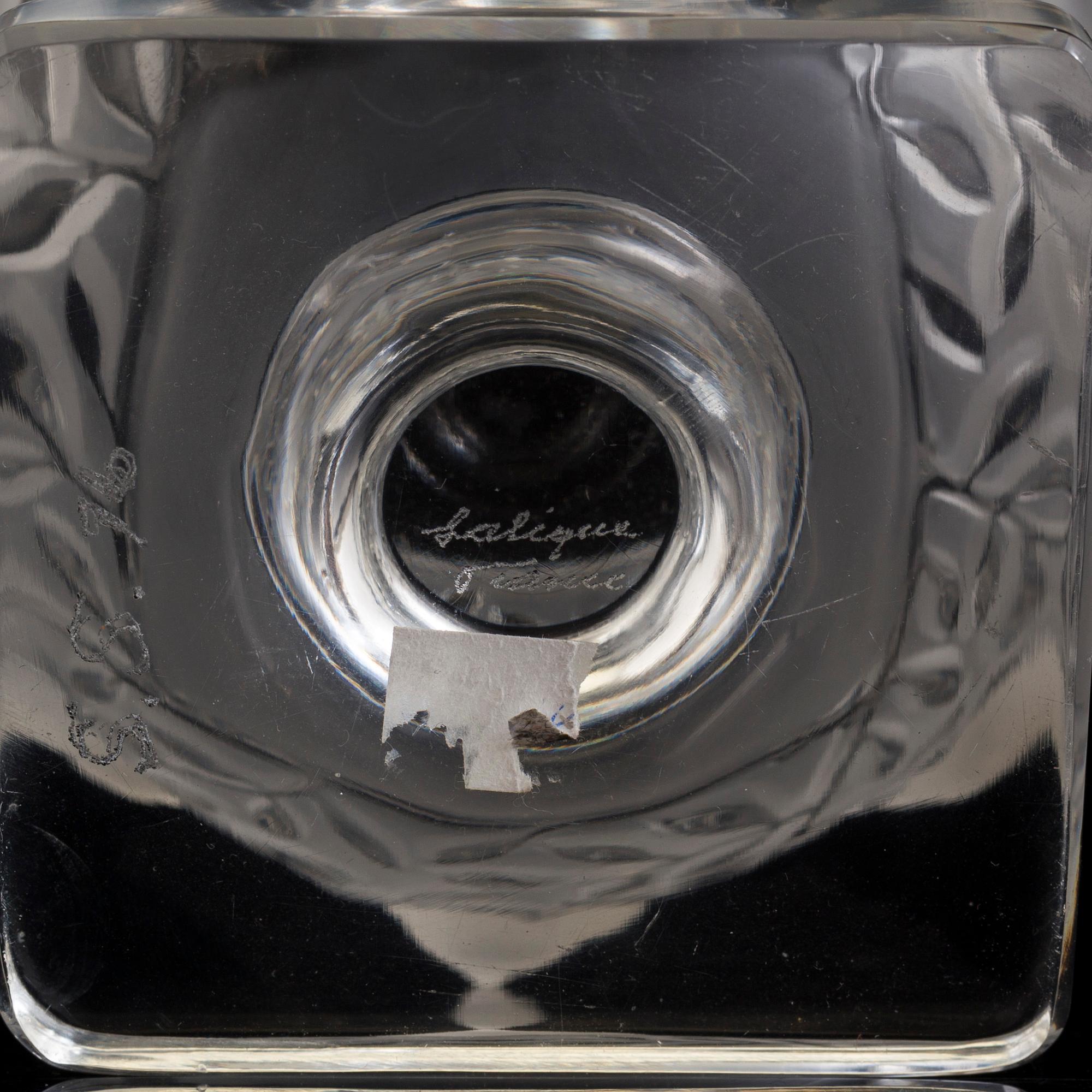 A Lalique glass bowl.