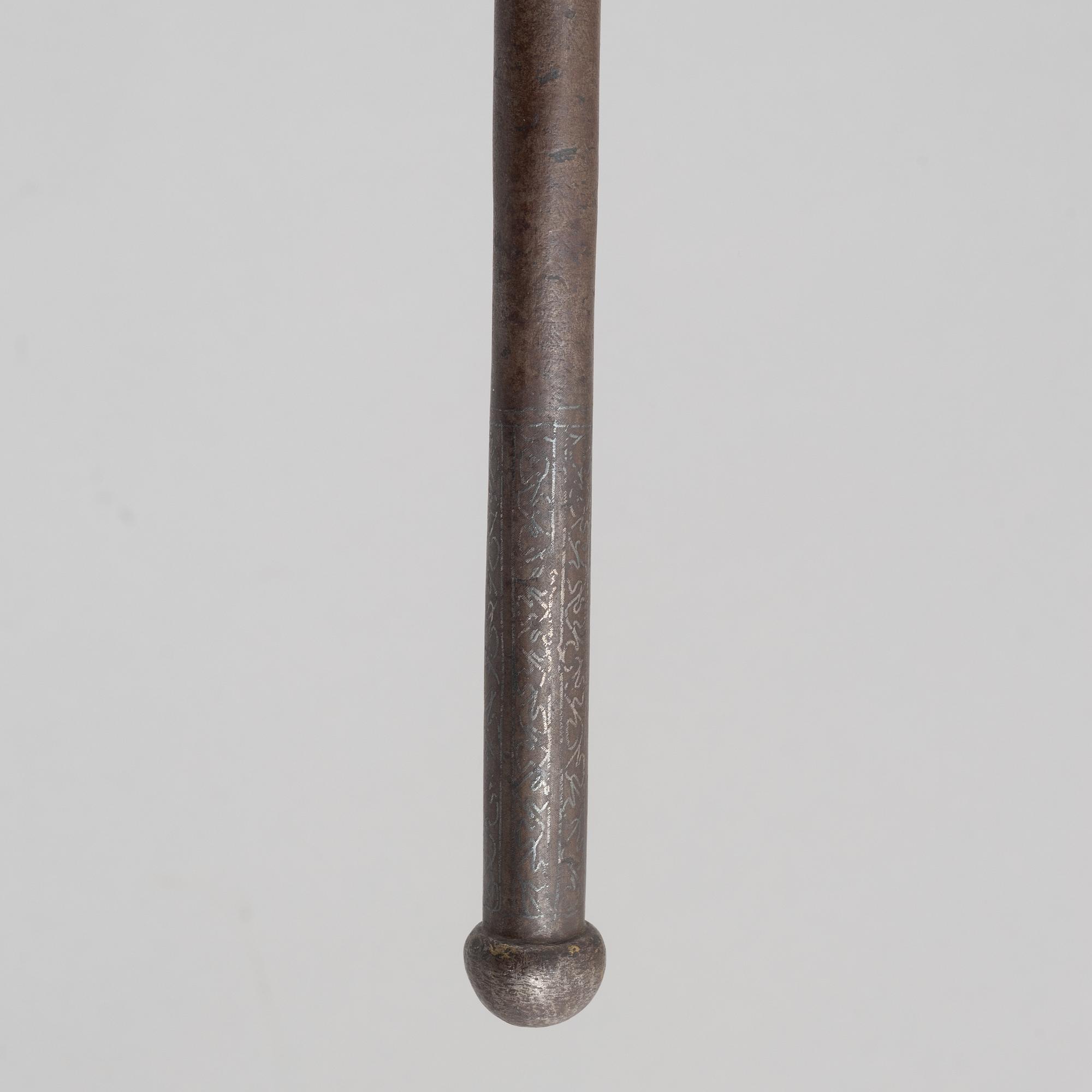 Axe, Indo-Persian, late 19th century.
