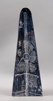 SKULPTUR, glas, Wärff, Kosta.