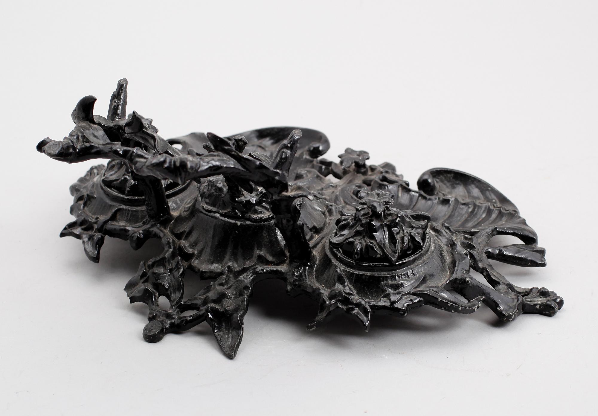 SKRIVSTÄLL, järn, 1800-talets andra hälft.