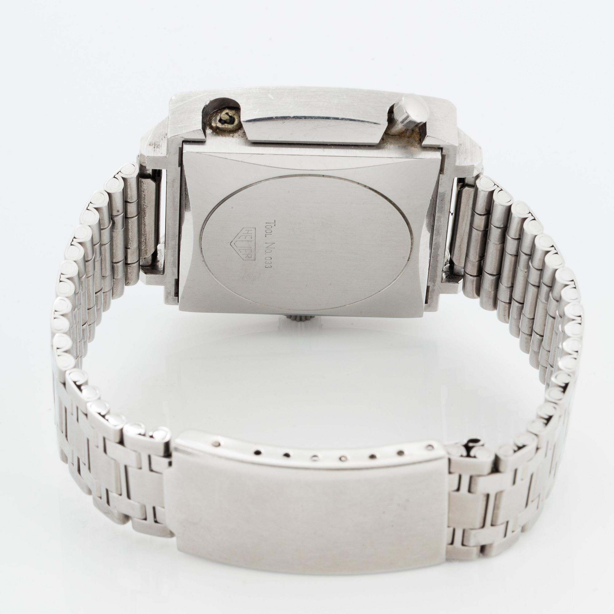 HEUER, Monaco, kronograf, "Steve McQueen".