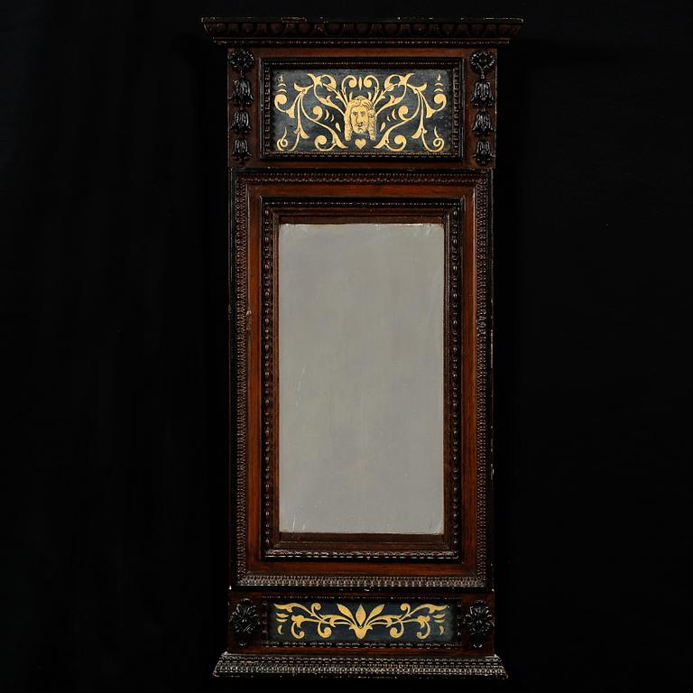 A late 19th century mirror.
