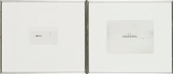 Gunnar Pohjola, akvareller, 2 st, signerad och daterad -82 och -83.