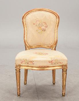 STOL. Gustaviansk, 1700-talets andra hälft.