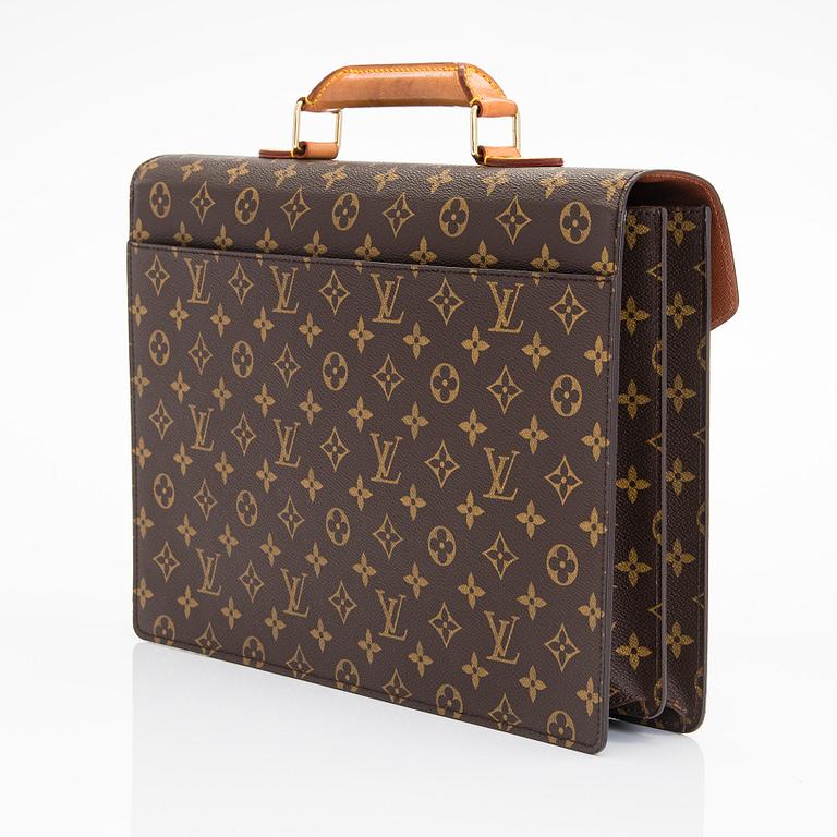 Louis Vuitton,  a Monogram Canvas 'Ambassador' briefcase.