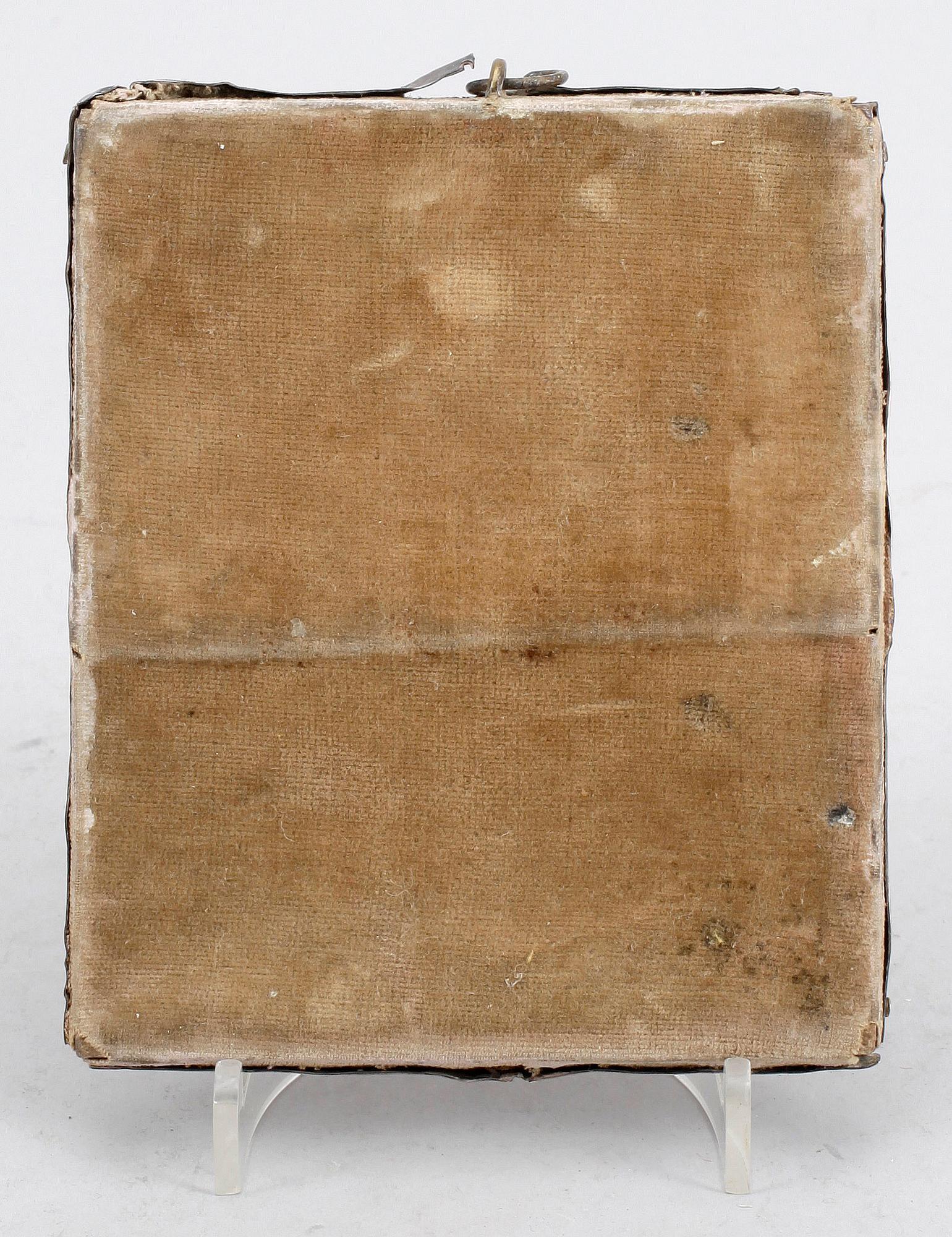 IKON MED SILVERRIZZA. Troligen 1800-tal.