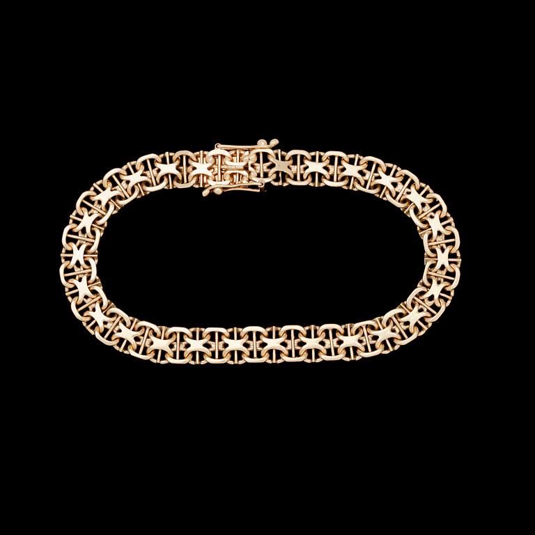 ARMBAND, 18k guld, Stockholm, 1962. Ca 15 g.