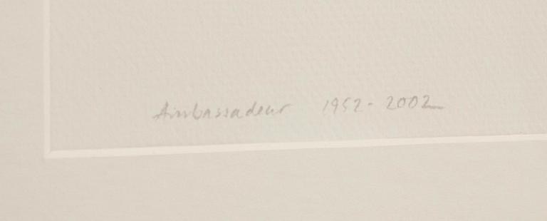 Okänd konstnär 1900-tal, "Ambassadeur".