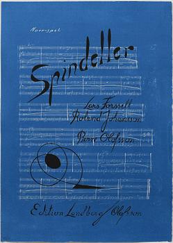 PIERRE OLOFSSON,  seriegrafier, 5 st. Sign o numr 47/60.