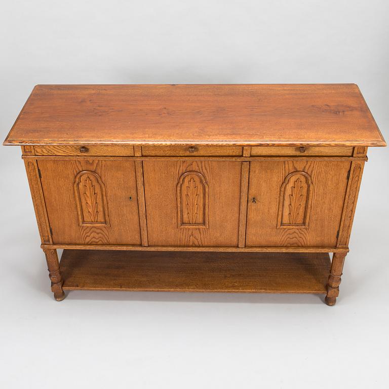 WERNER WEST, a mid-1920's sideboard  for Oy Stockmann Ab, Keravan puusepäntehdas.