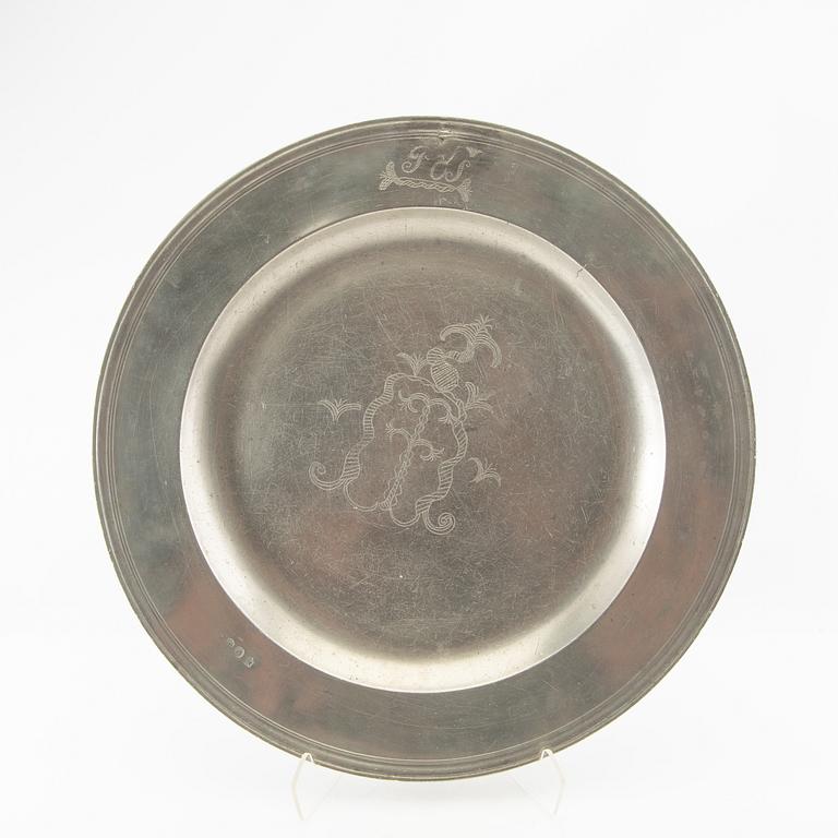 Fat London 19th century or earlier pewter.