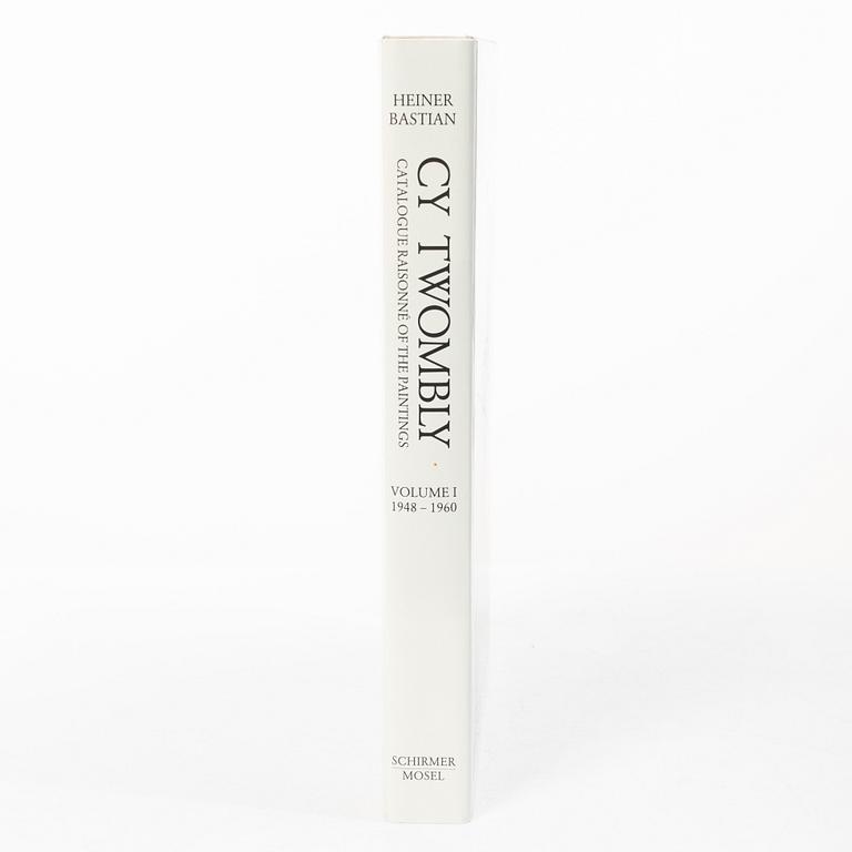 Cy Twombly, Book, Catalogue of the Paintings, Volume I, 1948–1960. Schirmer/Mosel, Munich, October 1992.