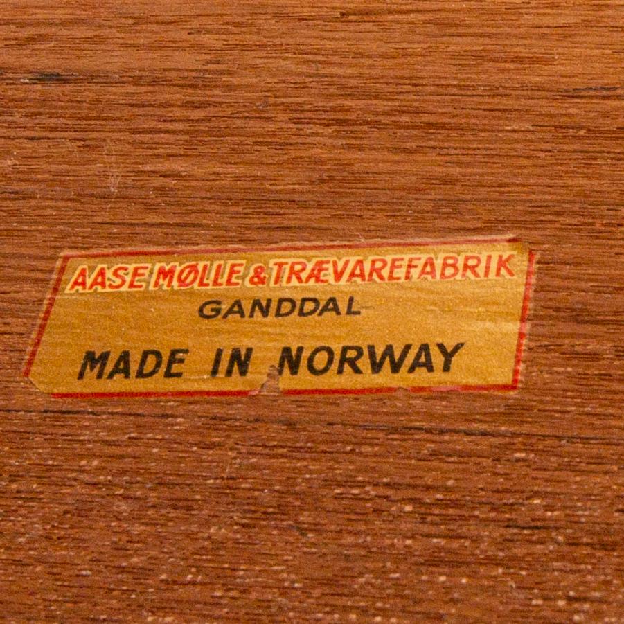 Soffbord, Asse & Träfabrik Norge, 1960-tal.