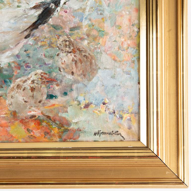 Hugo Öfverström,oil on canvas, signed with stamp.