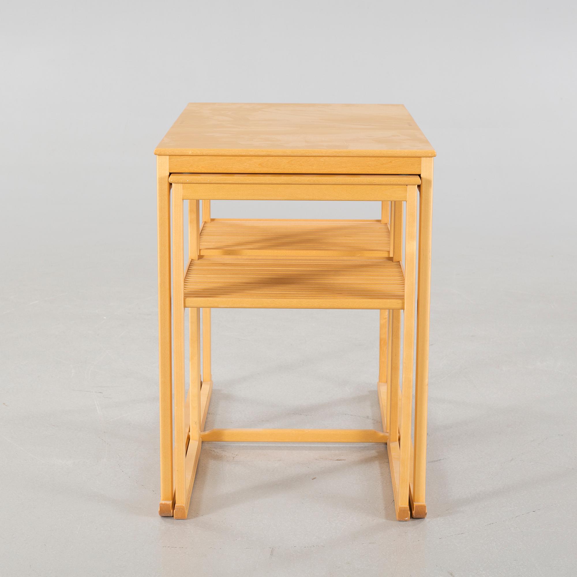 CARL MALMSTEN, satsbord, "Släden", Åfors Möbelfabrik, modell formgiven 1948.