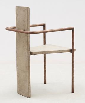 A Jonas Bohlin 'Concrete' by Källemo, Sweden, ca 1982, signed 7/100.