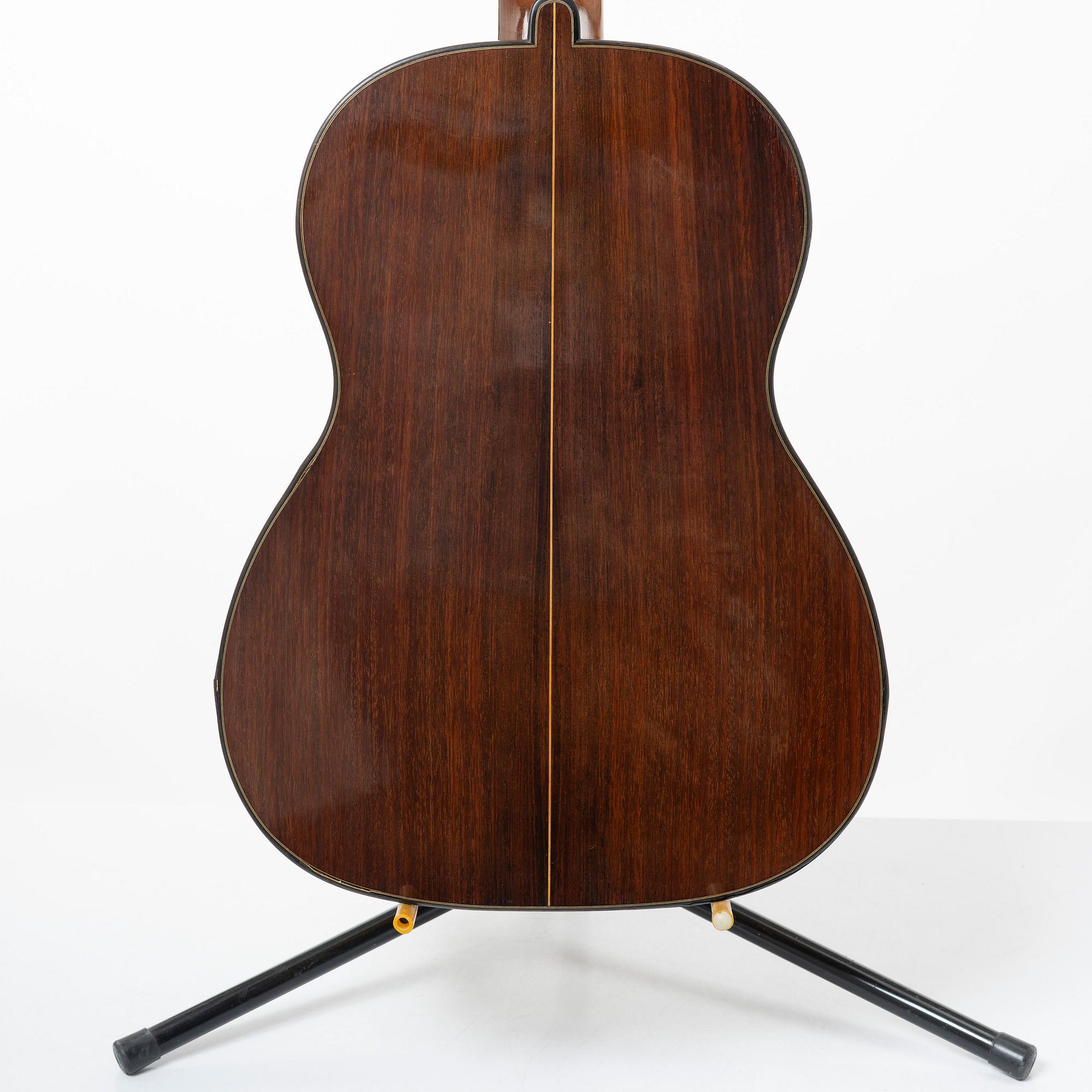 Franz Mettal, acoustic guitar, 1959, Czechoslovakia.