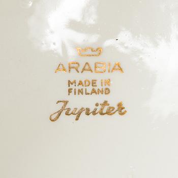Raija Uosikkinen, ruoka-astiasto, "Jupiter", posliini, Arabia 1960-67.