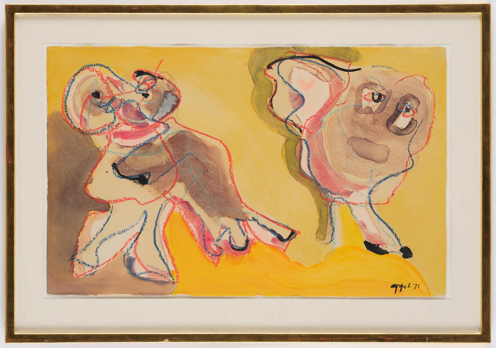 Karel Appel, Untitled.