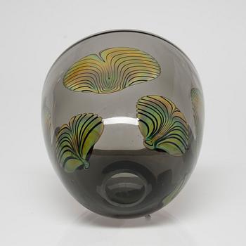 VAS, glas, Kerttu Nurminen, signerad Nuutajärvi Notsjö.