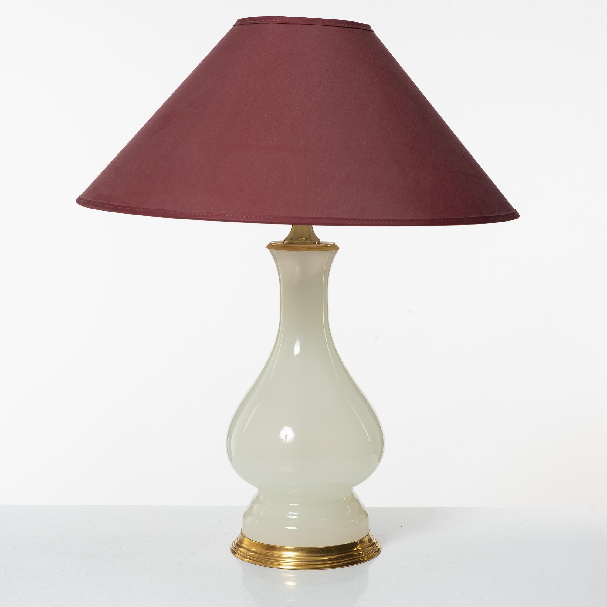 A pair of table lamps, Murano, Italy, second half of the 20th Century.