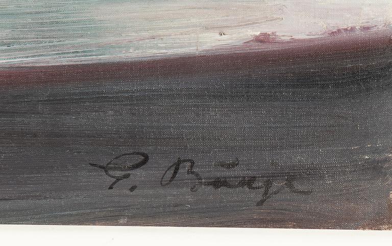 Gideon Börje, Sydländsk by vid havet.