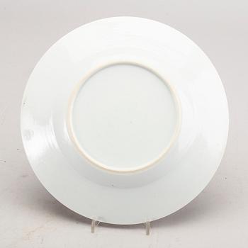 A set of 17 famille rose plates, Qing dynasty, Qianlong (1736-95).