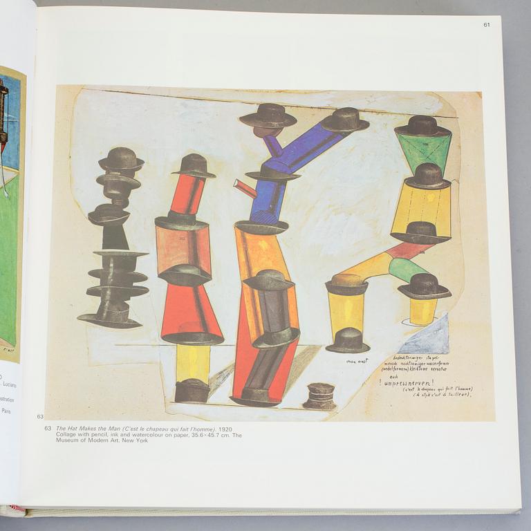 KONSTBÖCKER, 2 stycken, Max Ernst och Georges Braque.