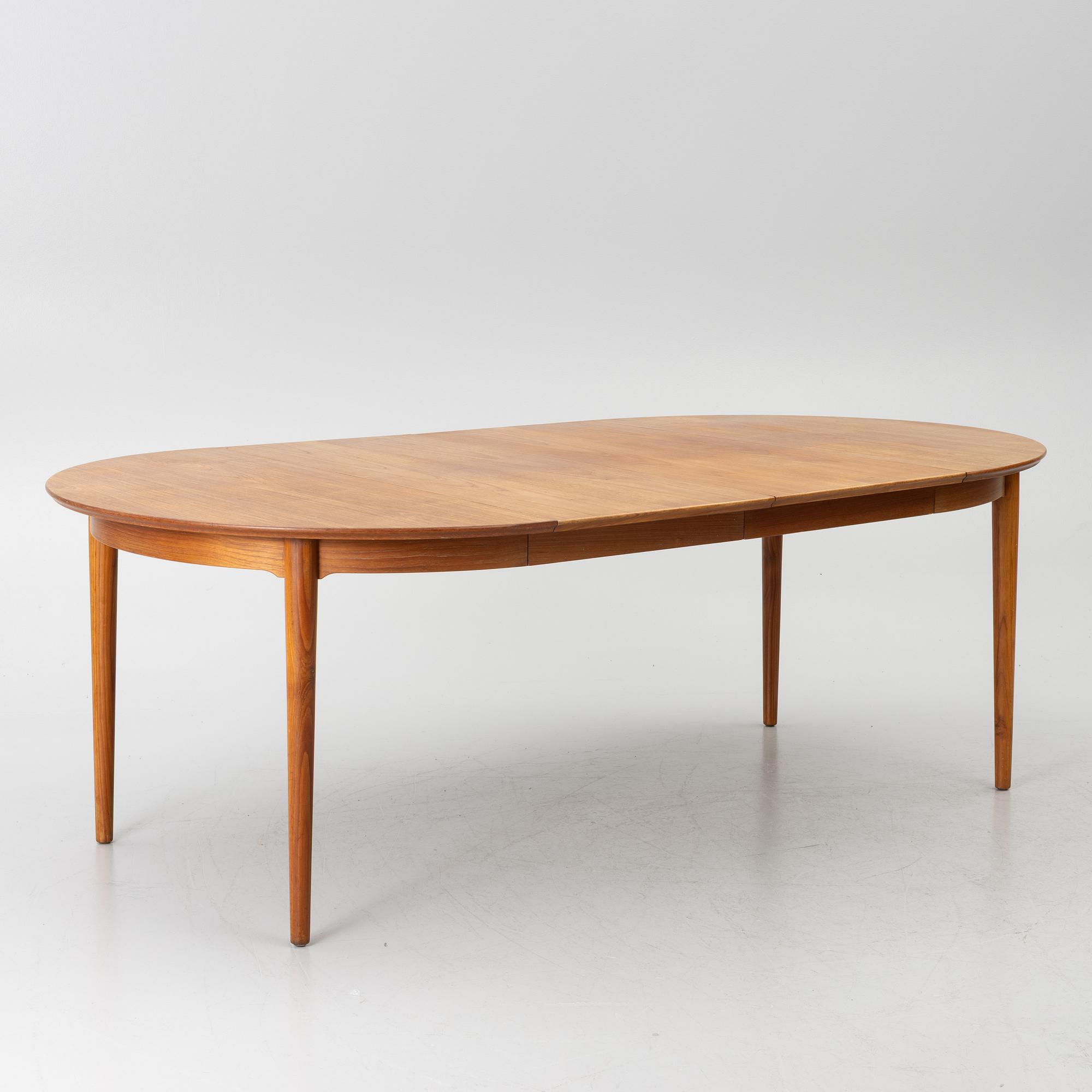 Dining table, 1950s–60s.