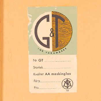 Spegel, Glas & Trä Hovmantorp, 1900-talets mitt.