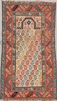 BÖNEMATTA, antik, Kaukasisk, ca 157 X 87 cm.