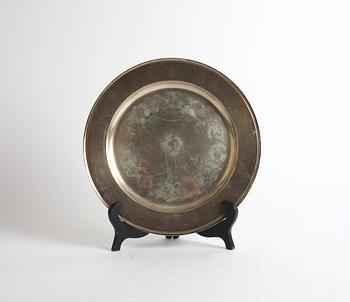 TALLRIK, Sterling, Georg Jensen.