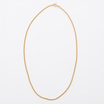 18K gold chain, Balestra.