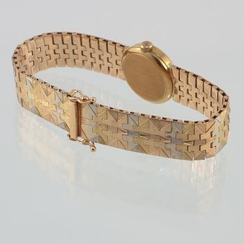 ARMBANDSUR, dam, 18K guld, Omega. Vikt 45,2 gram.