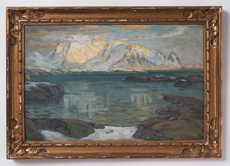 Anna Boberg, Motiv från Lofoten.