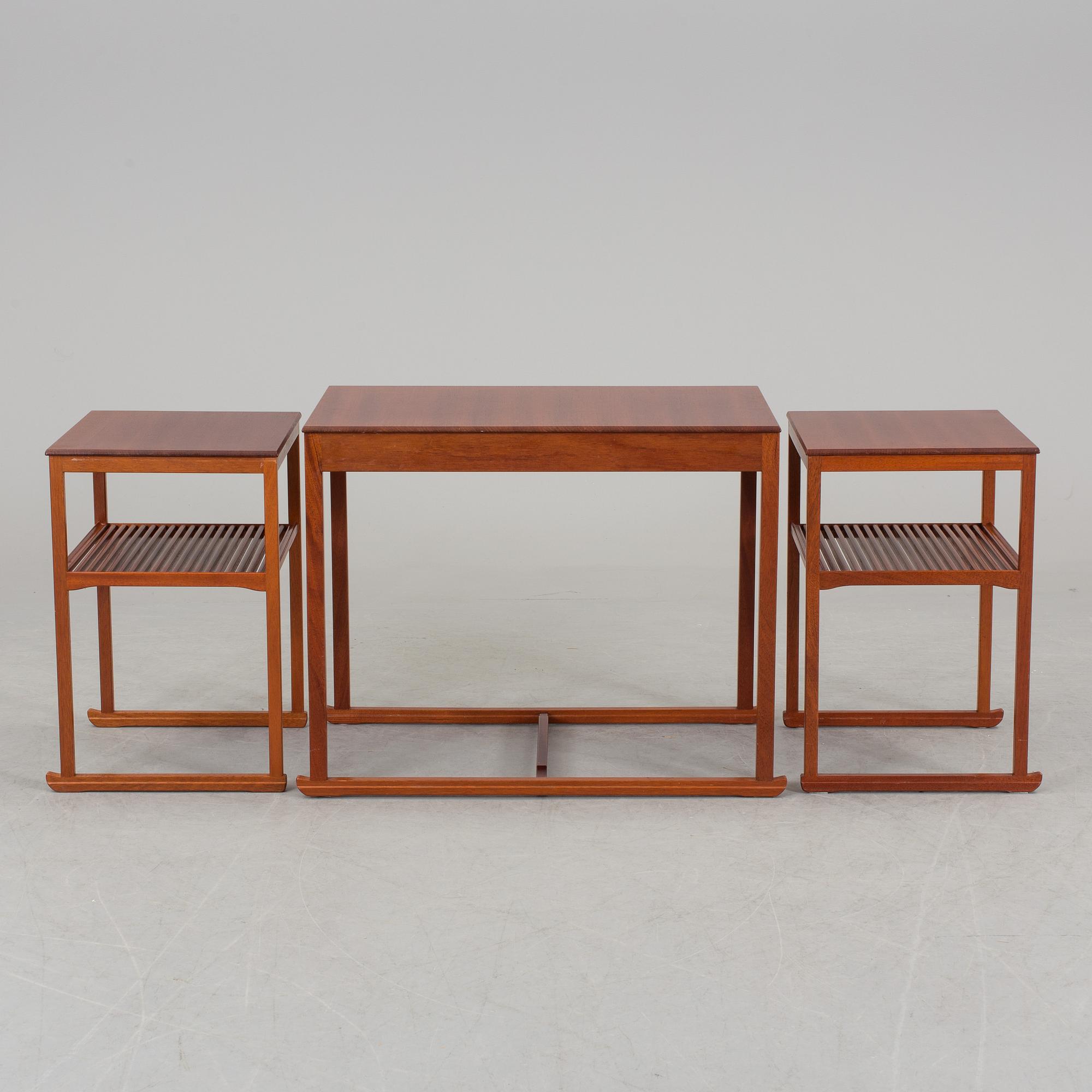 CARL MALMSTEN, satsbord, 3 delar, "Släden", Banquet, 2006.