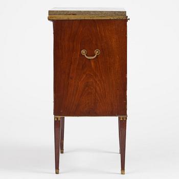 Pottskåp. Stockholmsarbete, 1700-talets slut, Sengustavianskt.