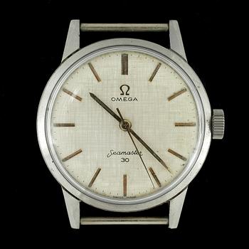 HERRARMBANDSUR, Omega Seamaster 30, stål, 1900-talets mitt.