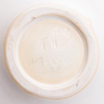 TOINI MUONA, A CERAMIC DISH. Signed TM, Arabia.