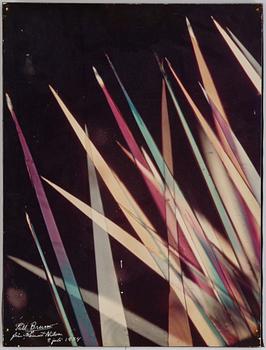 Lennart Nilsson, a photography on board, signed, with dedication and dated 1974.