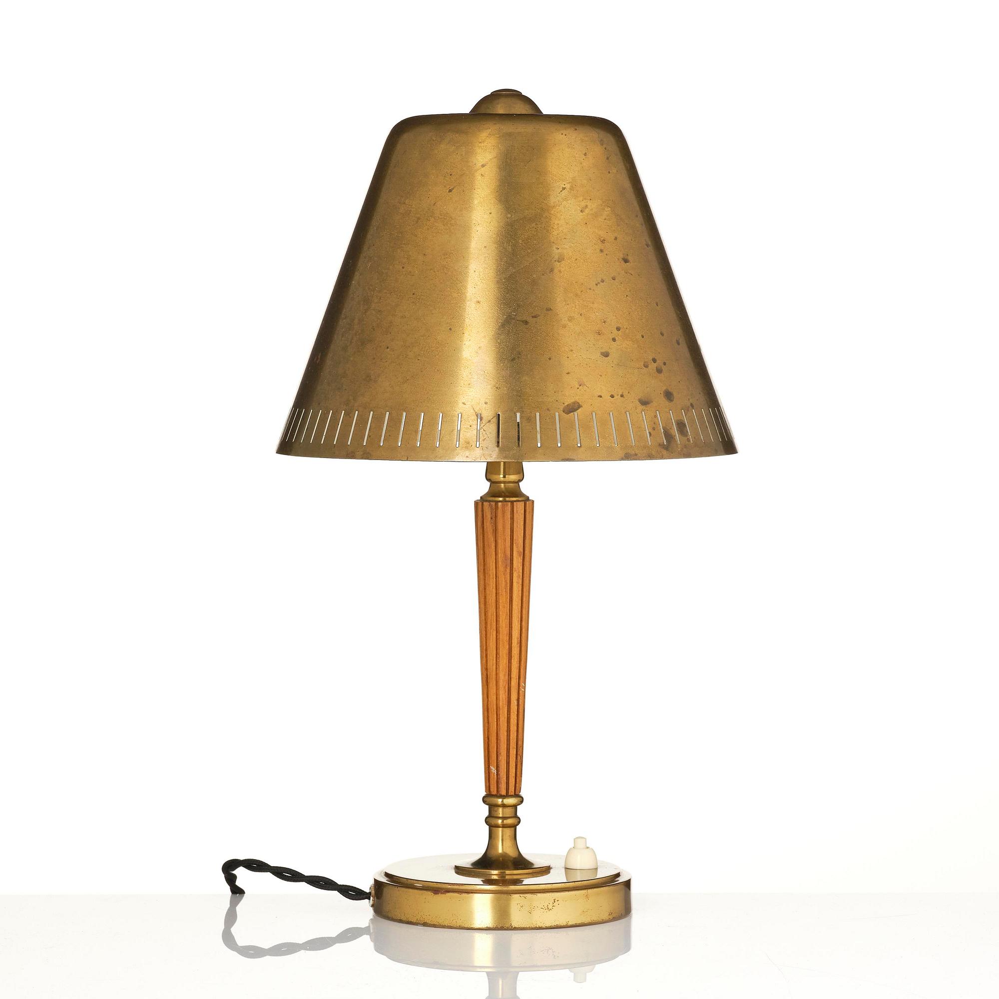 Bröderna Malmströms Metallvarufabrik, a table lamp model "2757", Malmö, 1950s.
