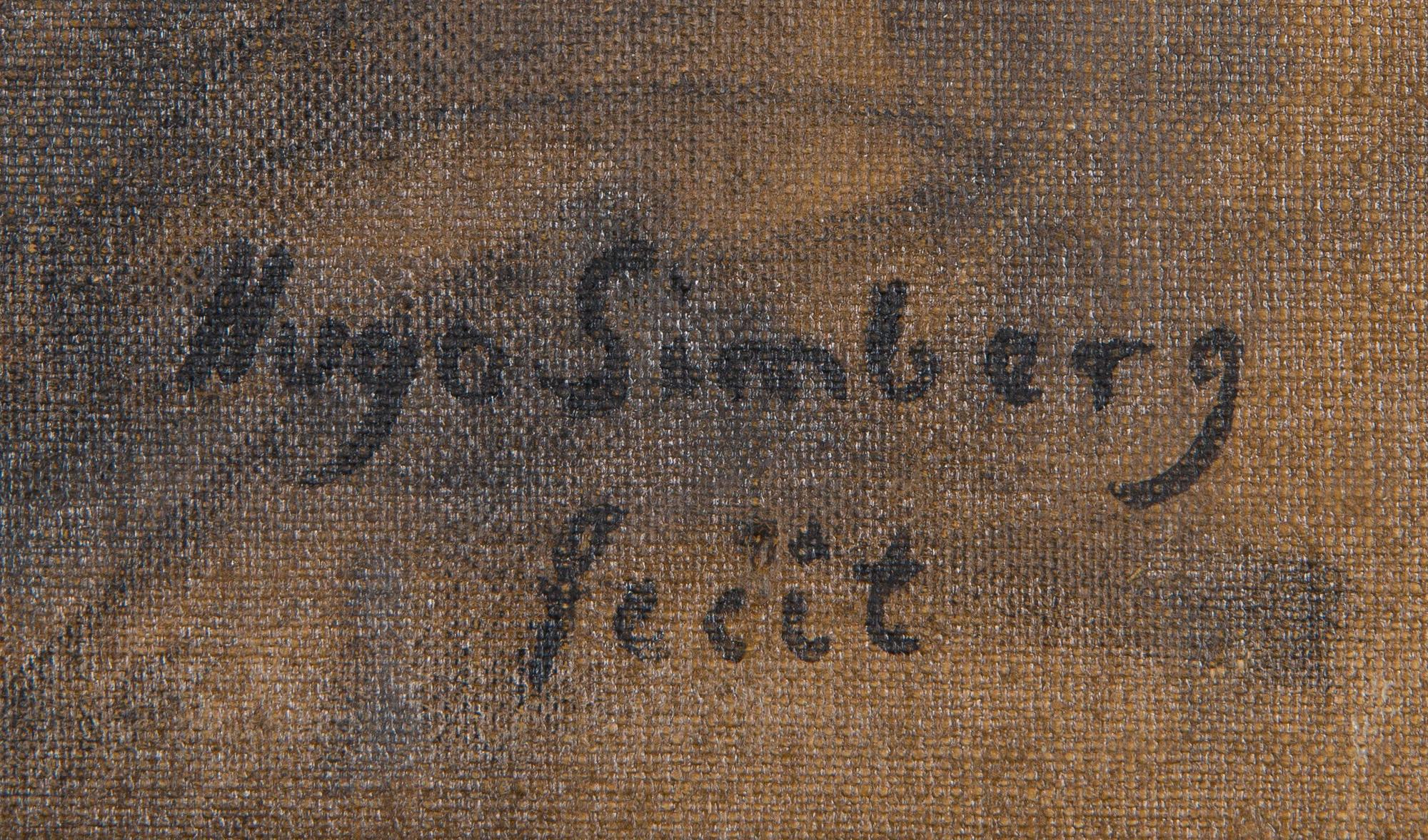 Hugo Simberg, Miehen muotokuva.