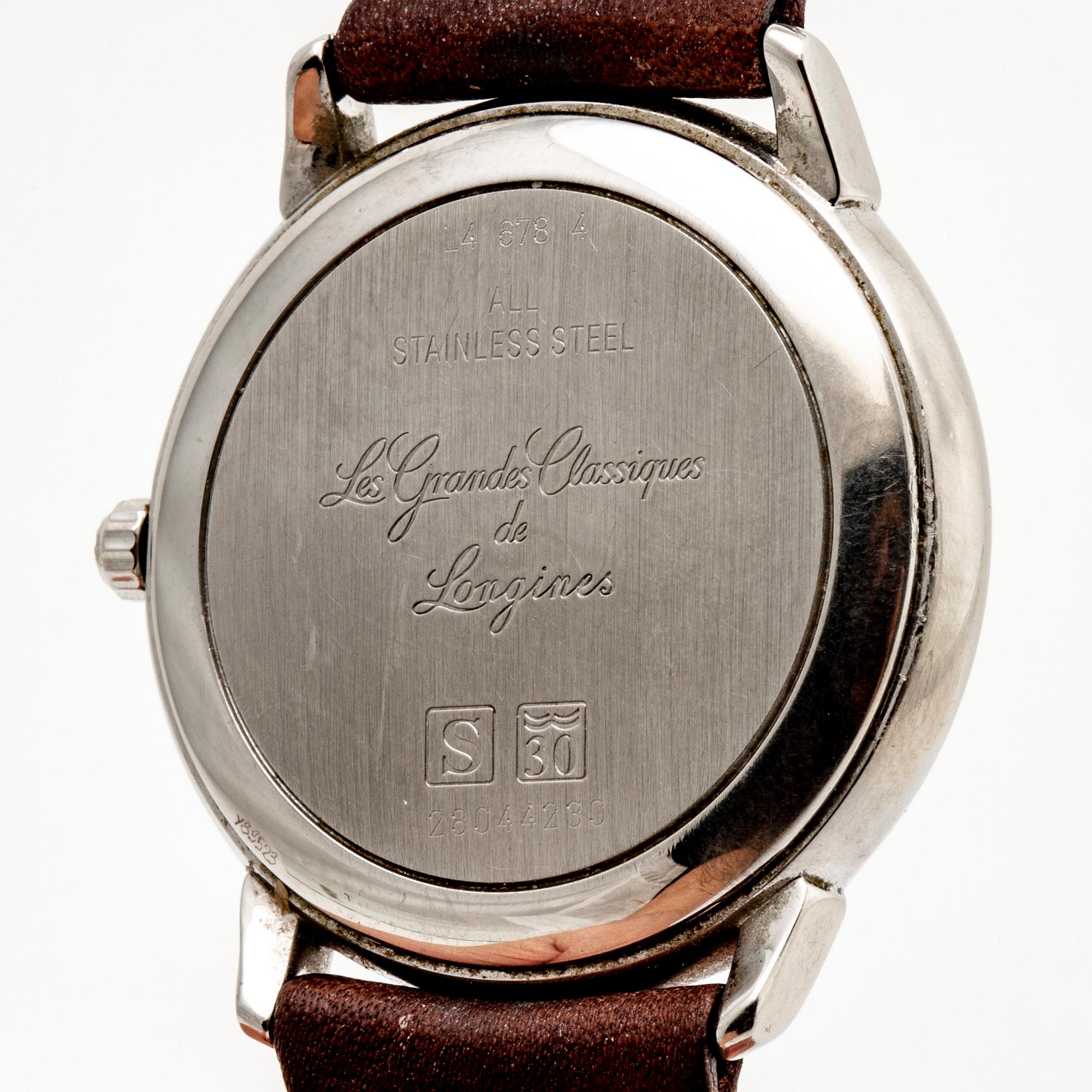 Longines Automatic Les Grandes Classigues, wristwatch, 34 mm.