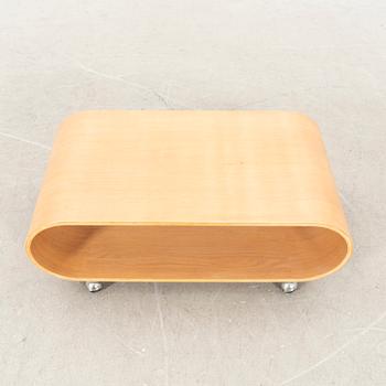 Peter Eklås, coffee table / media bench, "Velodrome", Designtorget, 2000s.
