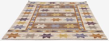 Märta Måås-Fjetterström, a 'Höstmattan' carpet, flat weave, c. 295 x 182 cm, signed MMF.