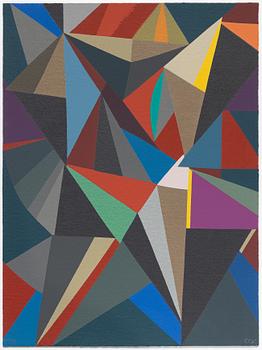 C Göran Karlsson, "Figurer", mapp med sex serigrafier.