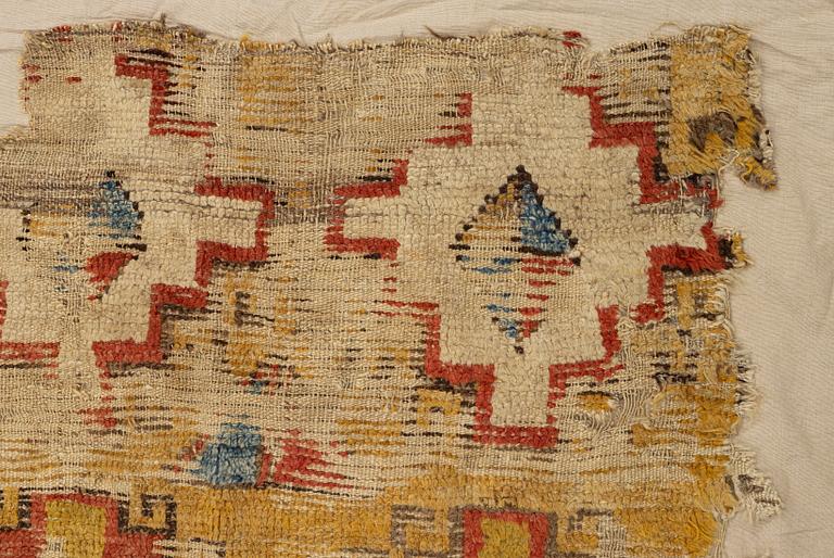 An 18th century Cappadocia 'Memling Gül" fragment, c. 67 x 45 cm.