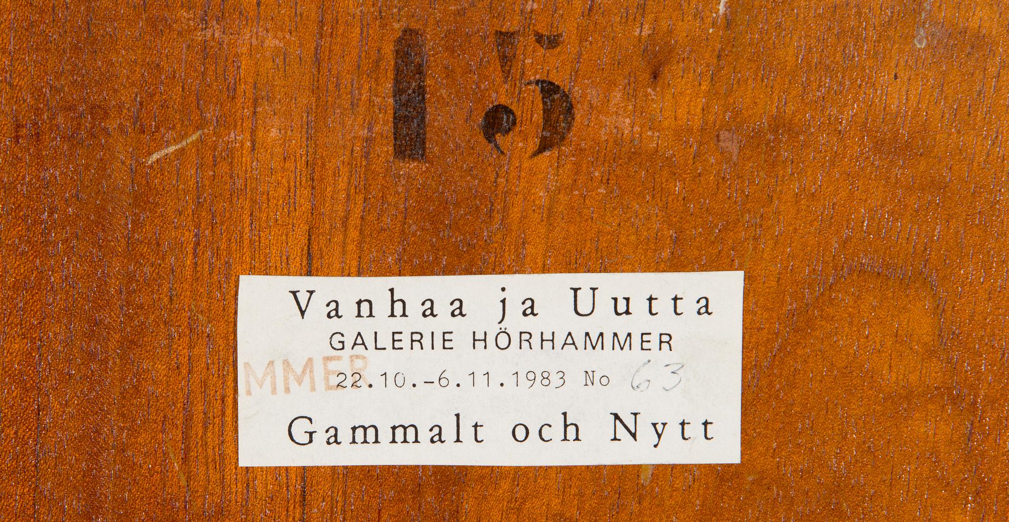 Arvid Liljelund, Still Life with Fruits.